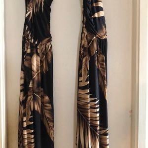 2 Hawaiian Print Dresses